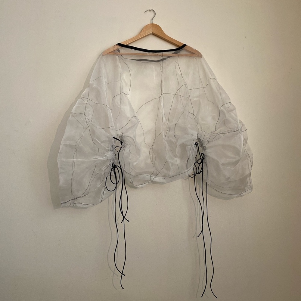Sheer White Top
